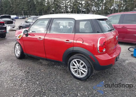 2016 Mini Countryman Cooper z USA, uszkodzony, nr VIN WMWZB3C54GWR47170